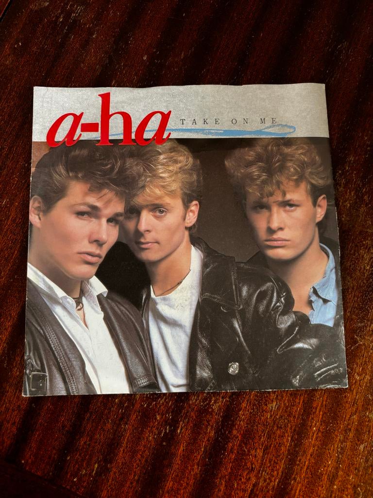 A-Ha - Take On Me (Single), Fotohoes, Ophalen of Verzenden, Pop