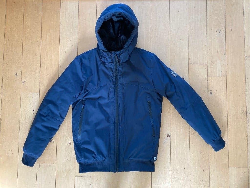 Winterjas Cars Jeans maat 16 (176) donkerblauw, Ophalen, Zo goed als nieuw, Jas, Jongen