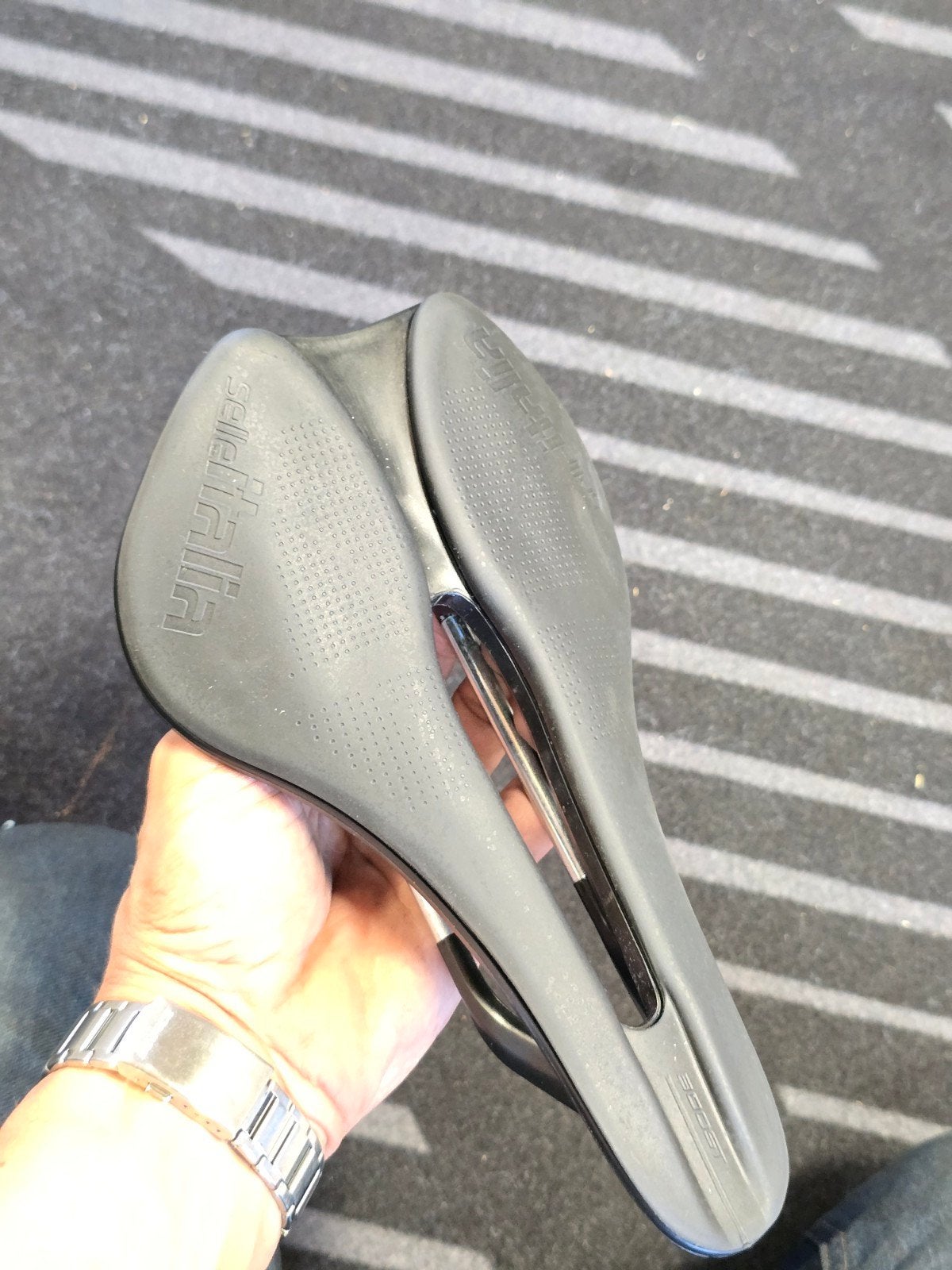 Selle Italia Zadel - Zo goed als nieuw, Kunststof, Ophalen of Verzenden, Zo goed als nieuw, Selle Italia