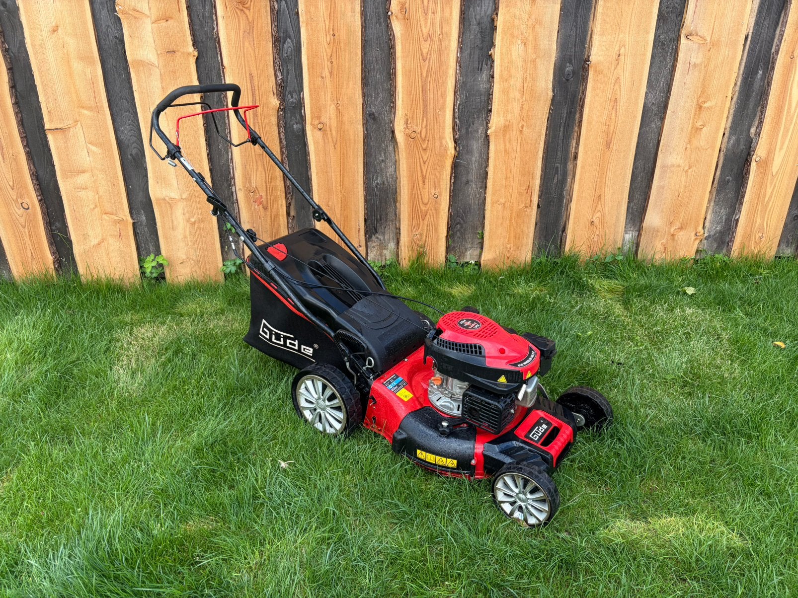 Gude grasmaaier met aandrijving, Ophalen, Gebruikt, 50 cm of meer