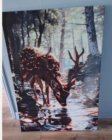 Nieuwe Canvas van Hert, Ophalen, Schilderij