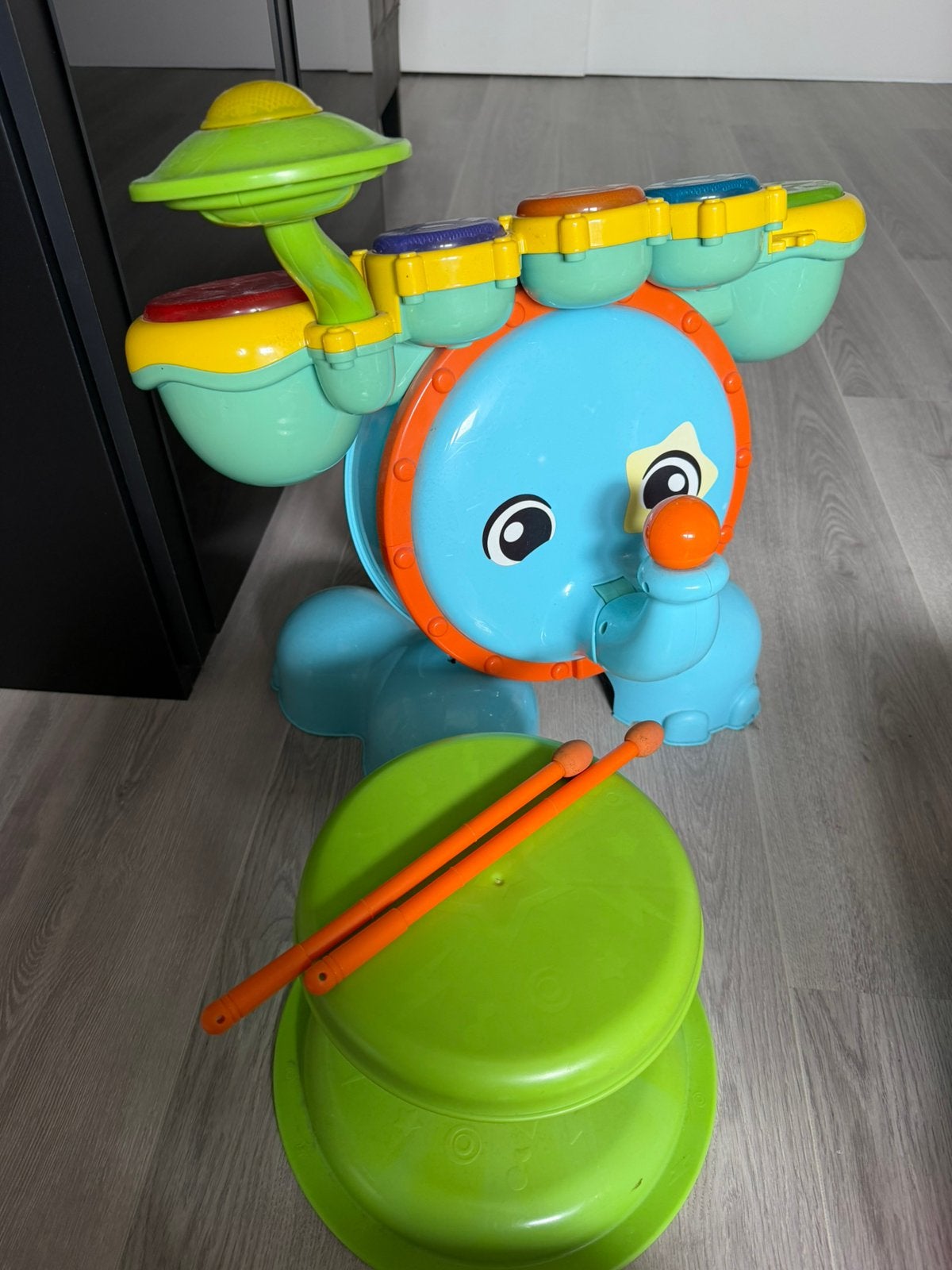 Vtech drumstel olifant, Kinderen en Baby's, Ophalen, Zo goed als nieuw, Overige typen