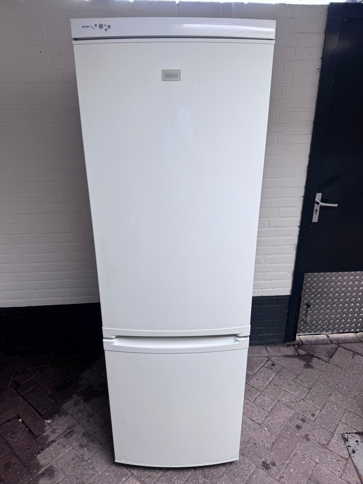 Zanussi koelvriescombinatie, Witgoed en Apparatuur, Ophalen, 200 liter of meer, 60 cm of meer, Met aparte vriezer