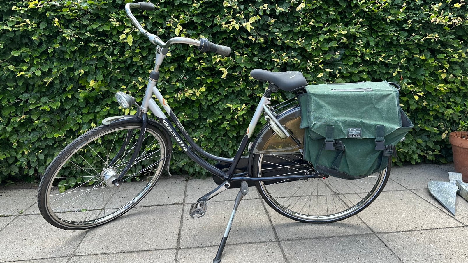 Damesfiets Gazelle Impala framemaat 49, Fietsen en Brommers, Fietsen | Dames | Damesfietsen, Ophalen, Terugtraprem, Gebruikt, 47 tot 50 cm