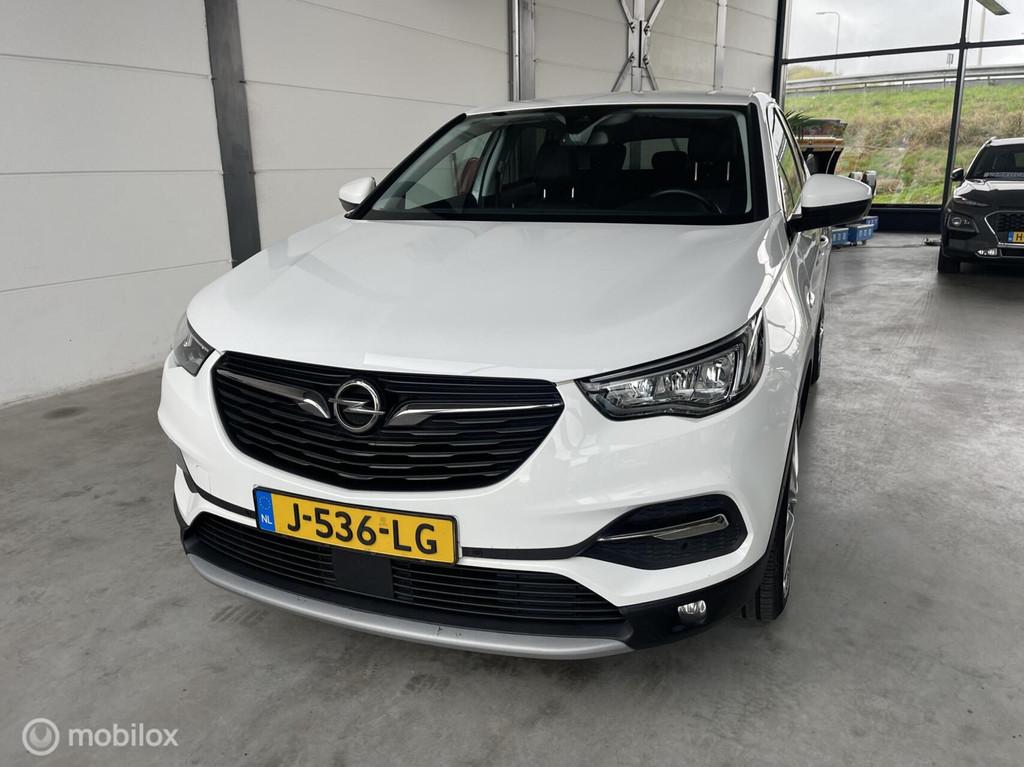 Opel Grandland X 1.2 Turbo Business Edition autom., Gebruikt, 1199 cc, Wit, Origineel Nederlands
