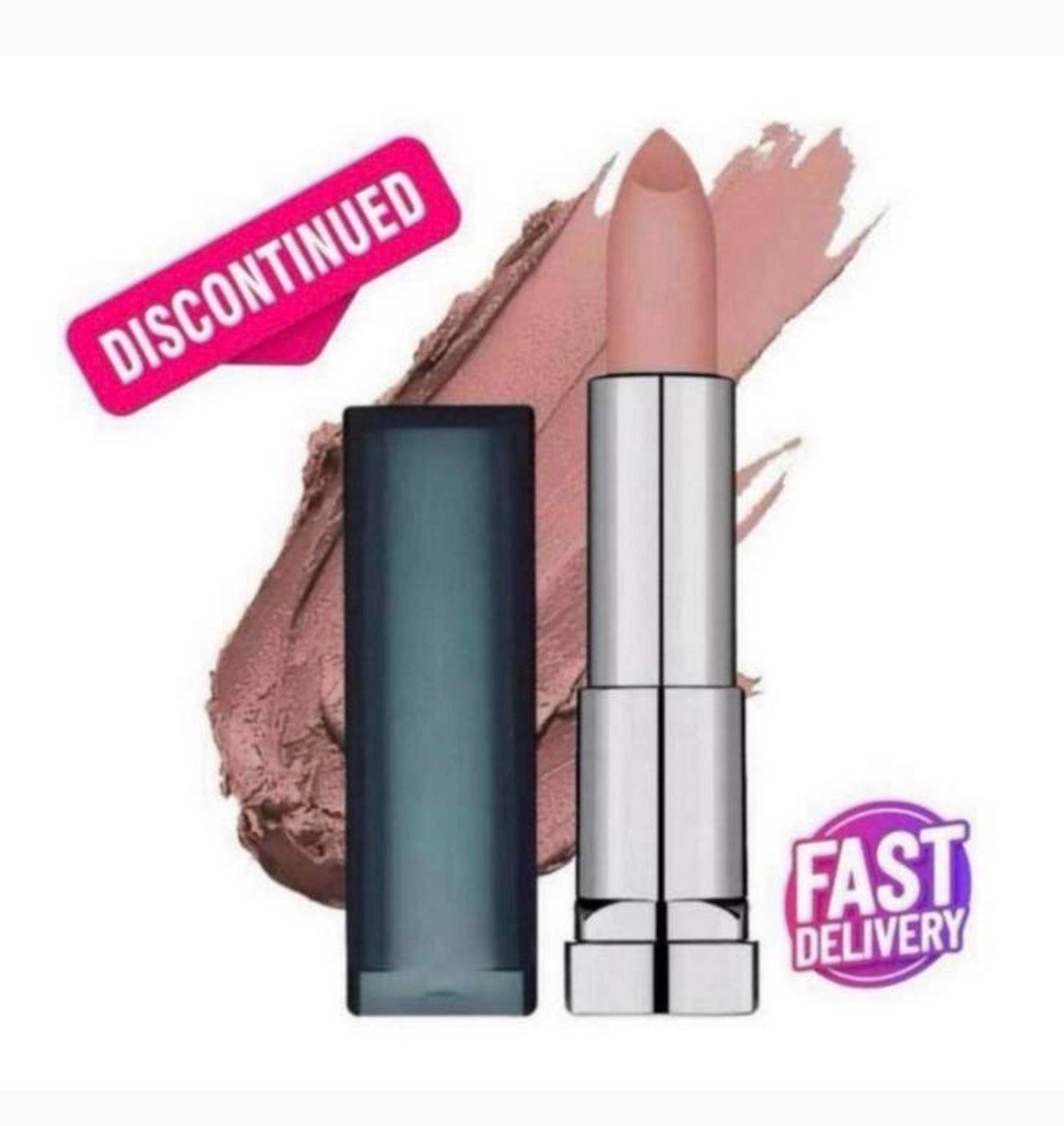 Maybelline New York Color Sensational Matte Purely Nude 981, Lippen, Nieuw, Ophalen of Verzenden, H