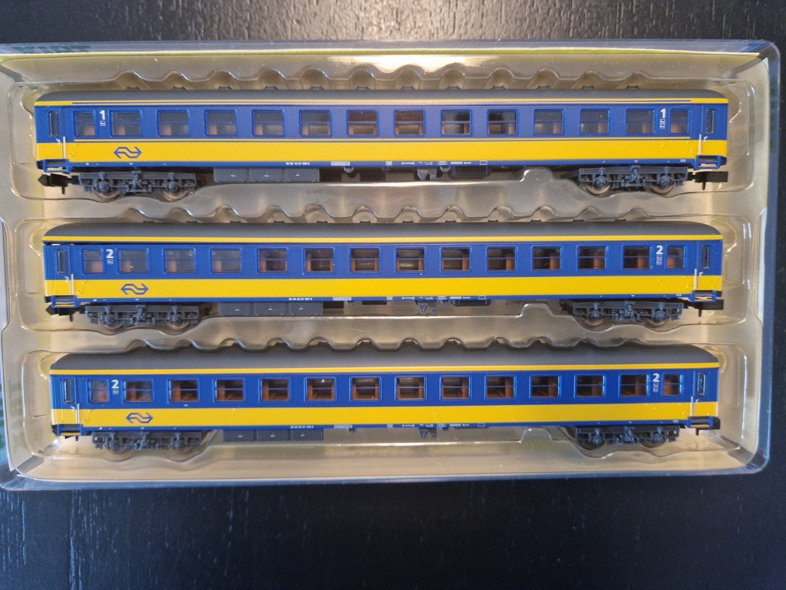 Minitrix iC Rijtuigenset ovp 15908, Treinset, Gelijkstroom, Trix, Analoog