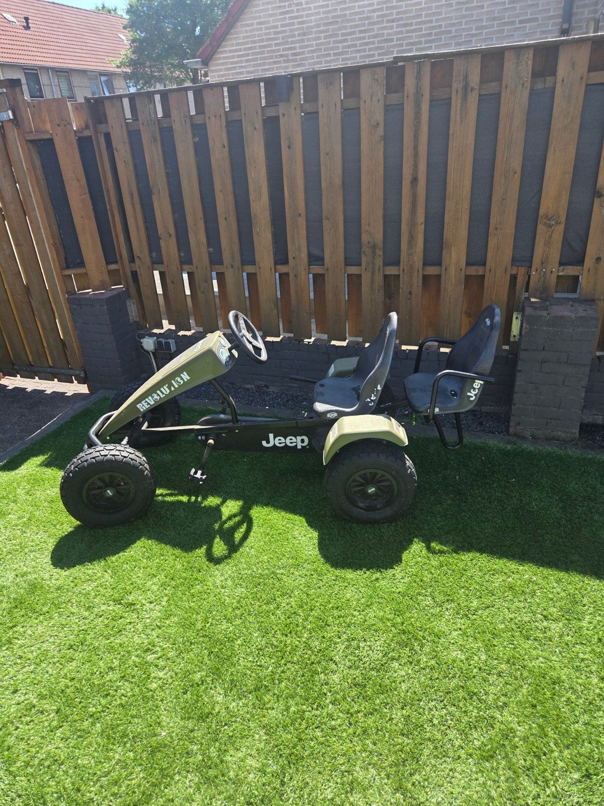 BERG XXL skelter Jeep Revolution 5+ jaar BFR-systeem groen, Ophalen, Gebruikt, Berg, Duozit