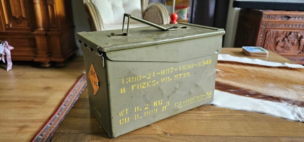 Kist, Ophalen of Verzenden, Landmacht, Nederland, Kist of Geocache