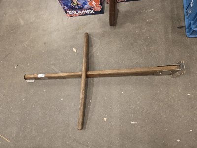 Siermast met voet 100 cm hoog, Watersport en Boten, Bootonderdelen, Niet ingevuld, Gebruikt, Niet ingevuld, Niet ingevuld