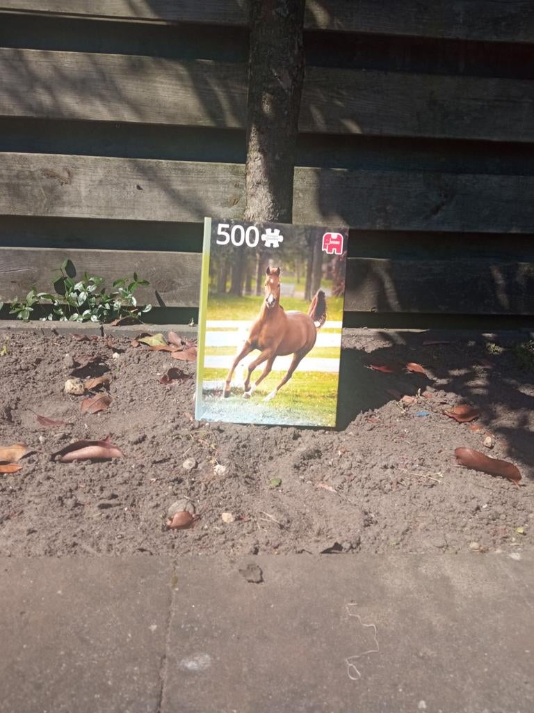 Paarden puzzel compleet!, Ophalen of Verzenden, 500 t/m 1500 stukjes, Zo goed als nieuw, Legpuzzel