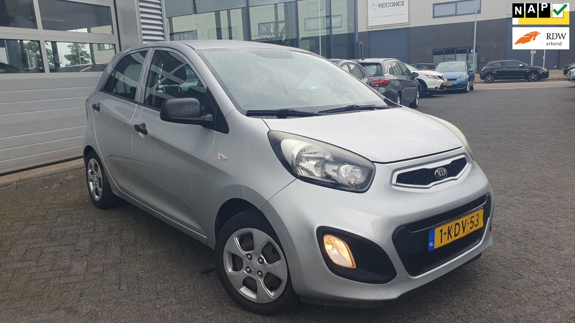 Kia Picanto 1.0 CVVT ISG Airco, Voorwielaandrijving, Euro 5, Gebruikt, 400 kg