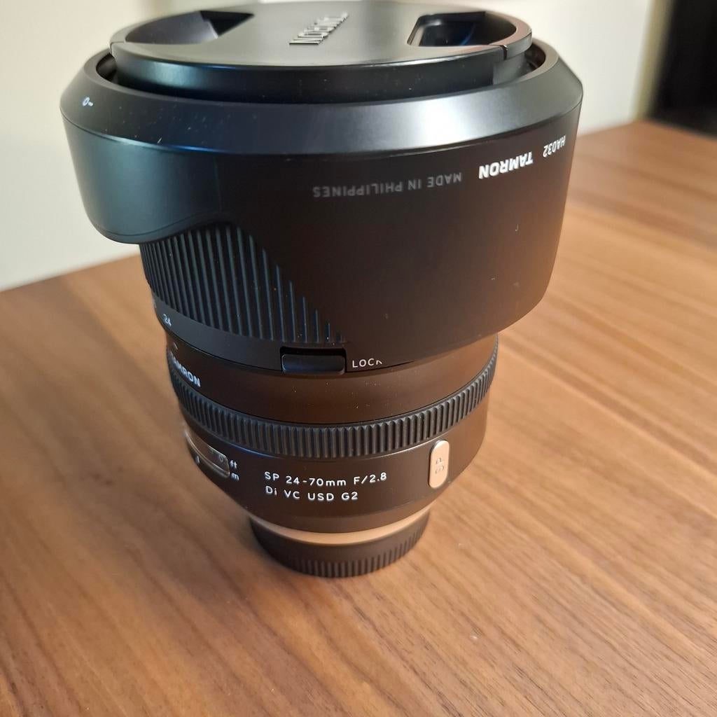 Tamron SP 24-70mm F/2.8 DI VC USD G2 Nikon, Ophalen of Verzenden, Zo goed als nieuw, Telelens, Zoom