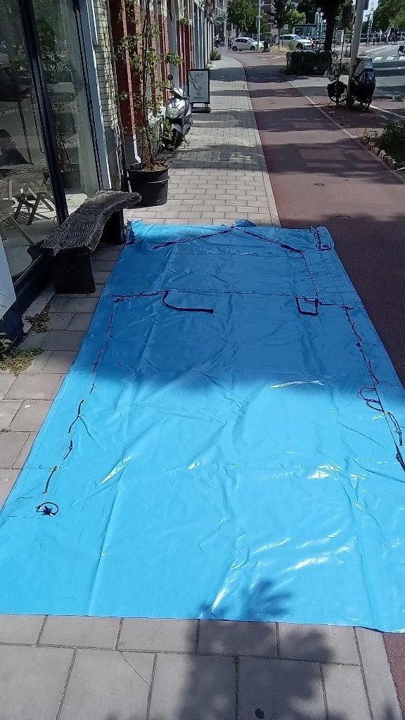 PVC afdekzeilen, Ophalen of Verzenden, Minder dan 5 m², Zeil