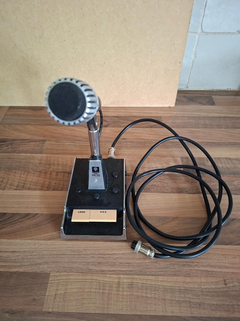Kenwood TS-770E, tafelmicrofoon, originele microfoon, CTCSS, Telecommunicatie, Zenders en Ontvangers, Ophalen of Verzenden, Gebruikt