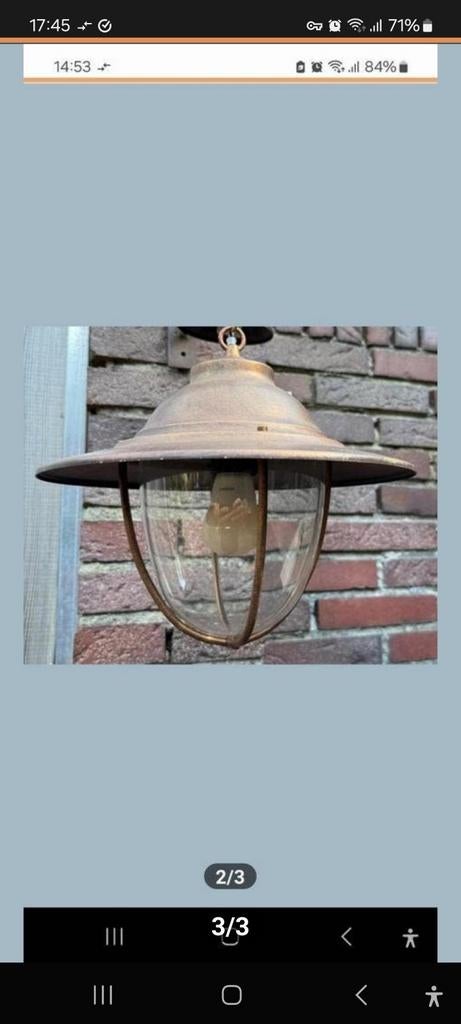 Leuke hanglamp., Ophalen