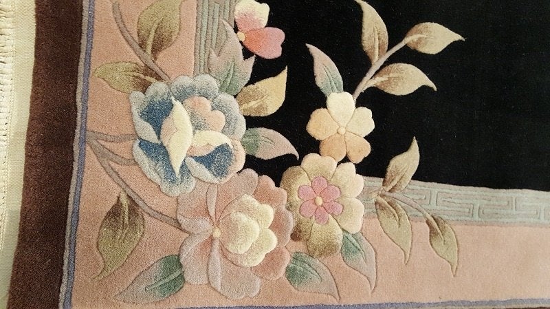 Chinees Oosters Perzisch tapijt 180x120/vloerkleed/kelim/mat, 100 tot 150 cm, Www.simatapijten.nl, Zwart, Nieuw