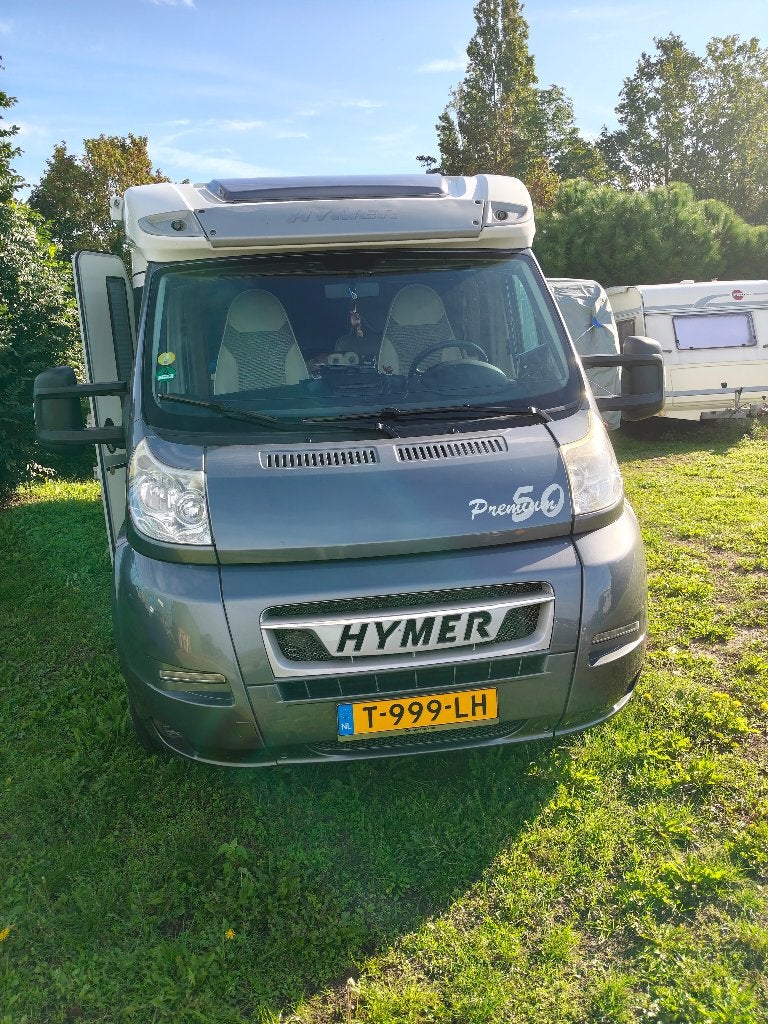 te koop camper hymer tramp 578t premium, Boiler, Ringverwarming, Fiat, Tot en met 2