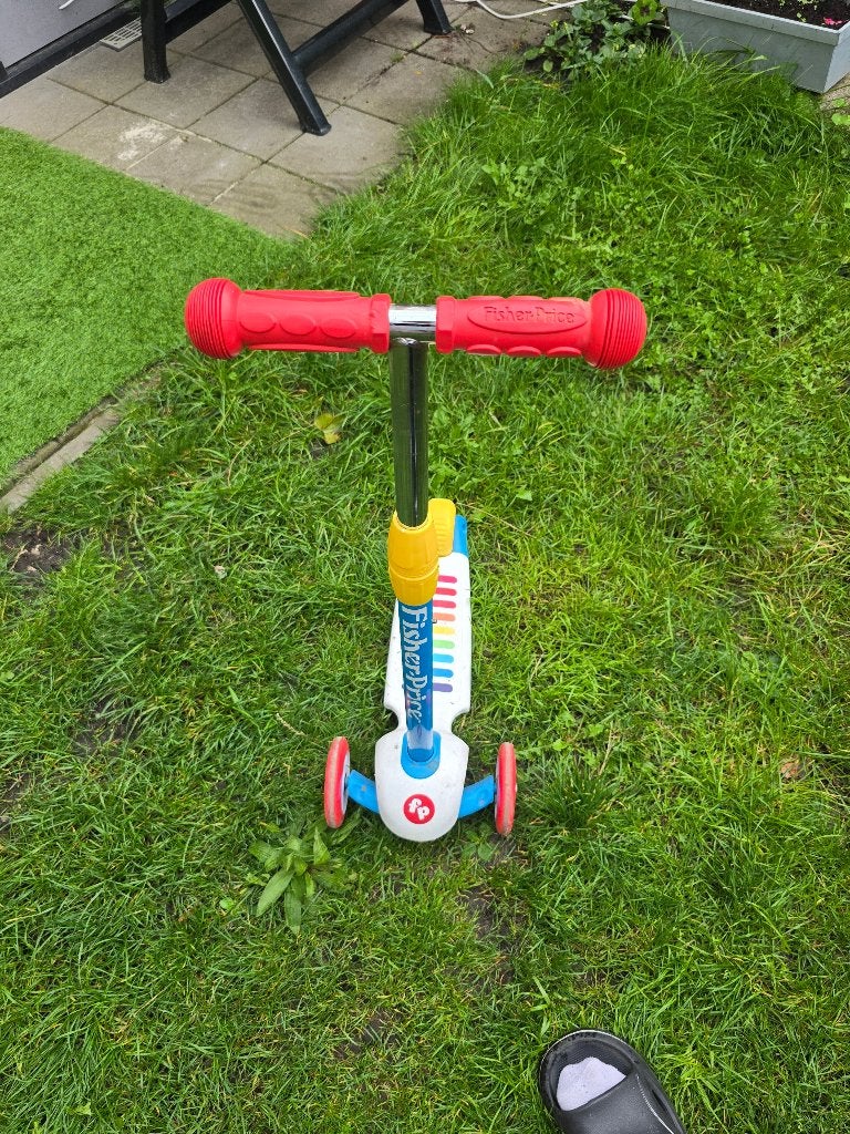 Fisher-Price driewieler step voor kinderen, Ophalen of Verzenden, Gebruikt, Minder dan 16 inch, Fisher-Price