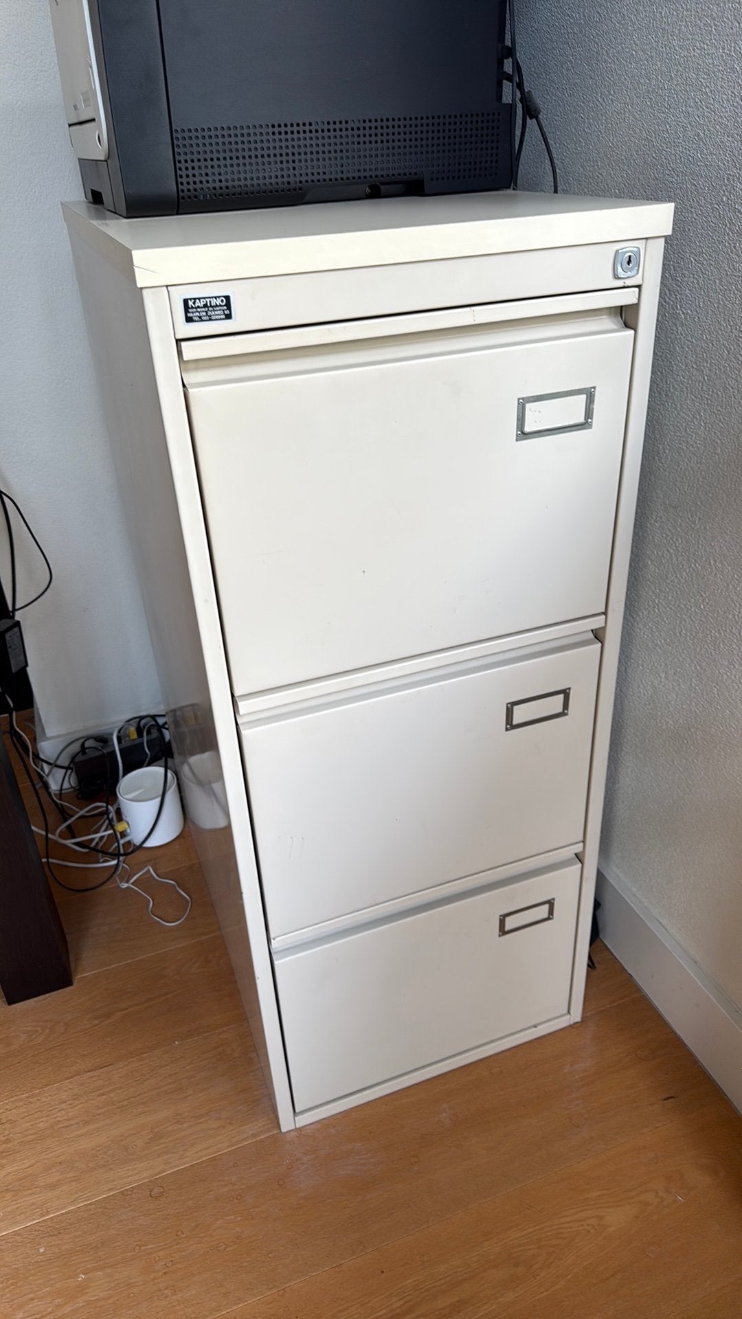 Archiefkast, Huis en Inrichting, Kasten | Roldeurkasten en Archiefkasten, Ophalen, Minder dan 50 cm, Zo goed als nieuw, Metaal