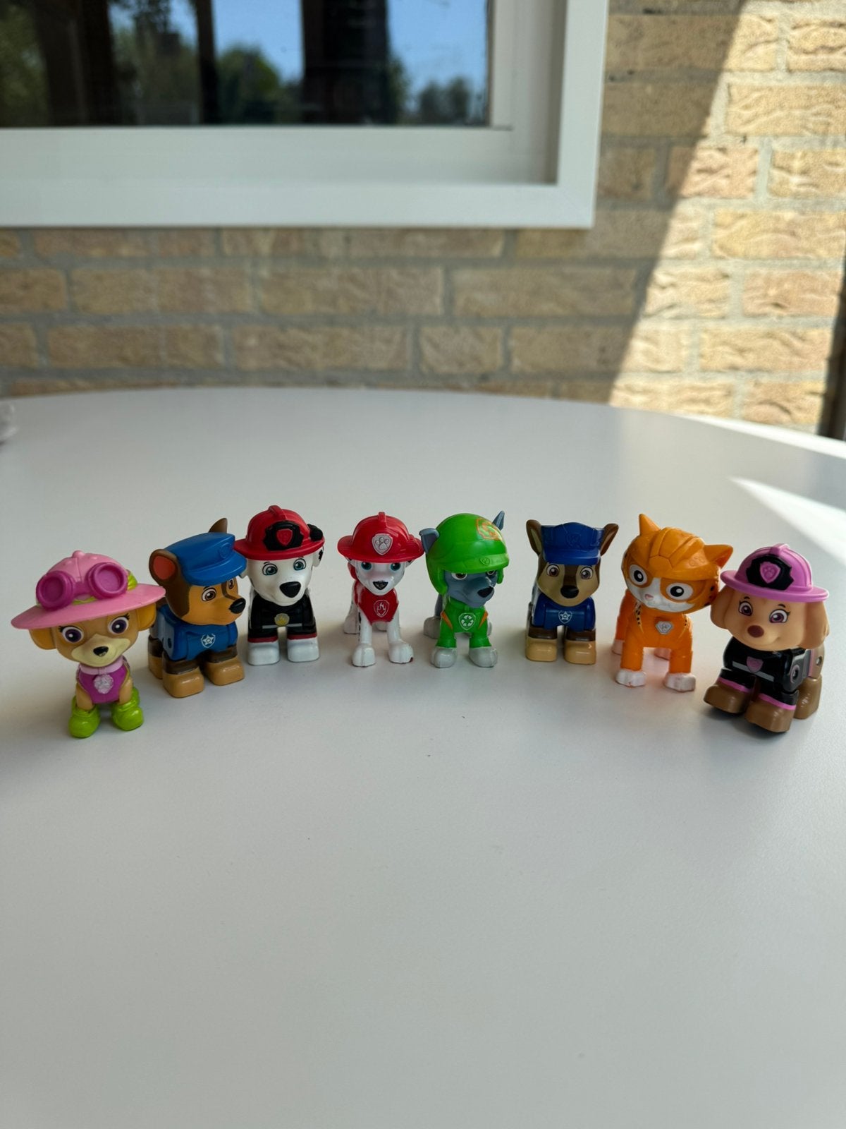 Paw Patrol Figuren Set - Marshall, Rocky, Skye, Chase, Verzenden, Gebruikt