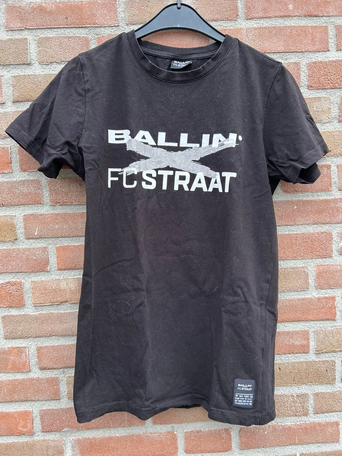 T-shirt jongens Ballin FC straat maat xs, Ophalen of Verzenden, Gedragen, Overige maten, Zwart