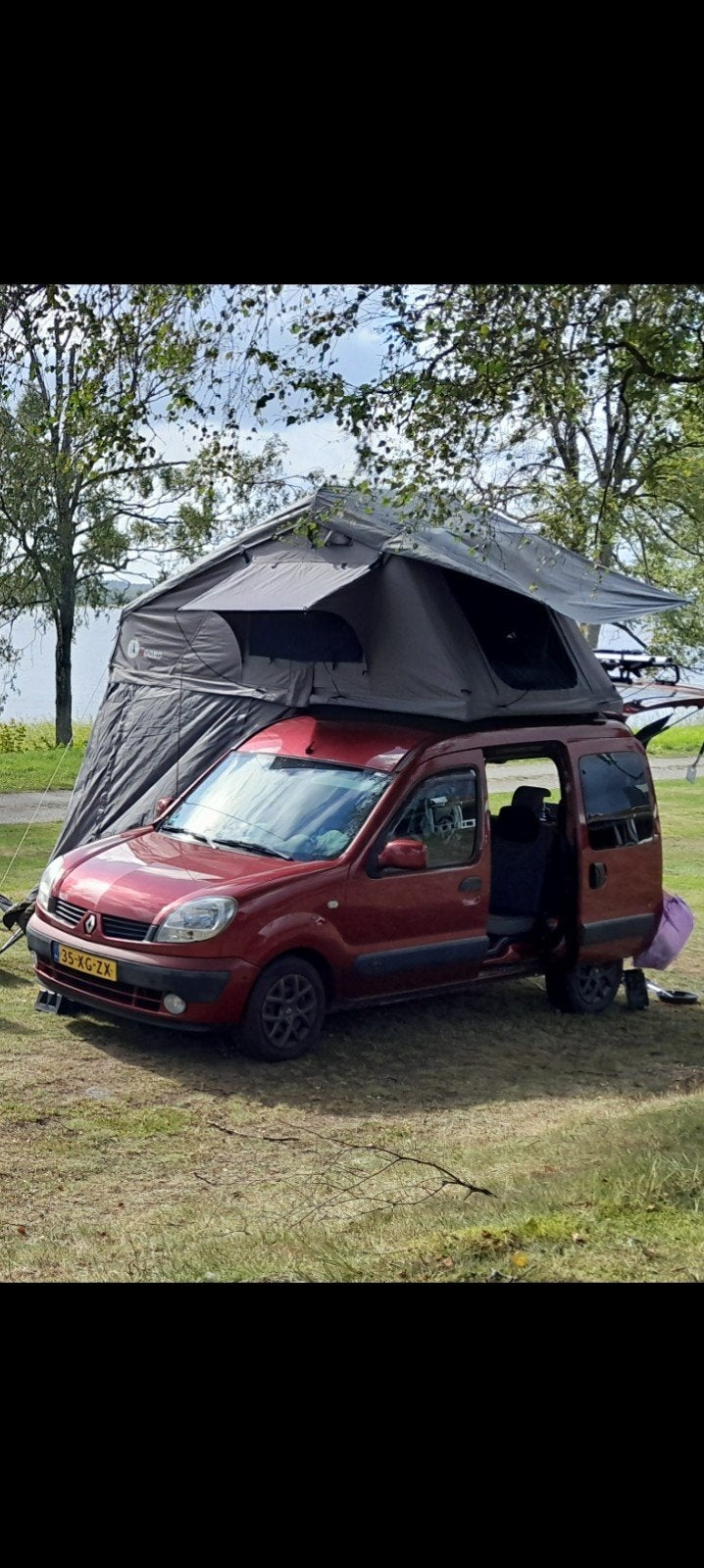 🚐Daktent+ondertent⛺ (2jr.jong), Ophalen, Zo goed als nieuw, Tot en met 4