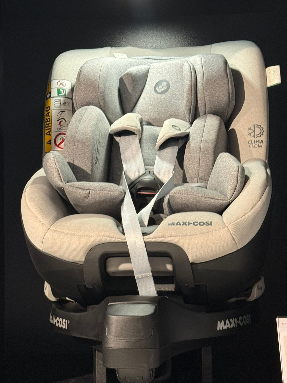 Maxi Cosi Mica Pro Eco I-Size Authentic Grey, Ophalen, Zo goed als nieuw, Maxi-Cosi, Isofix