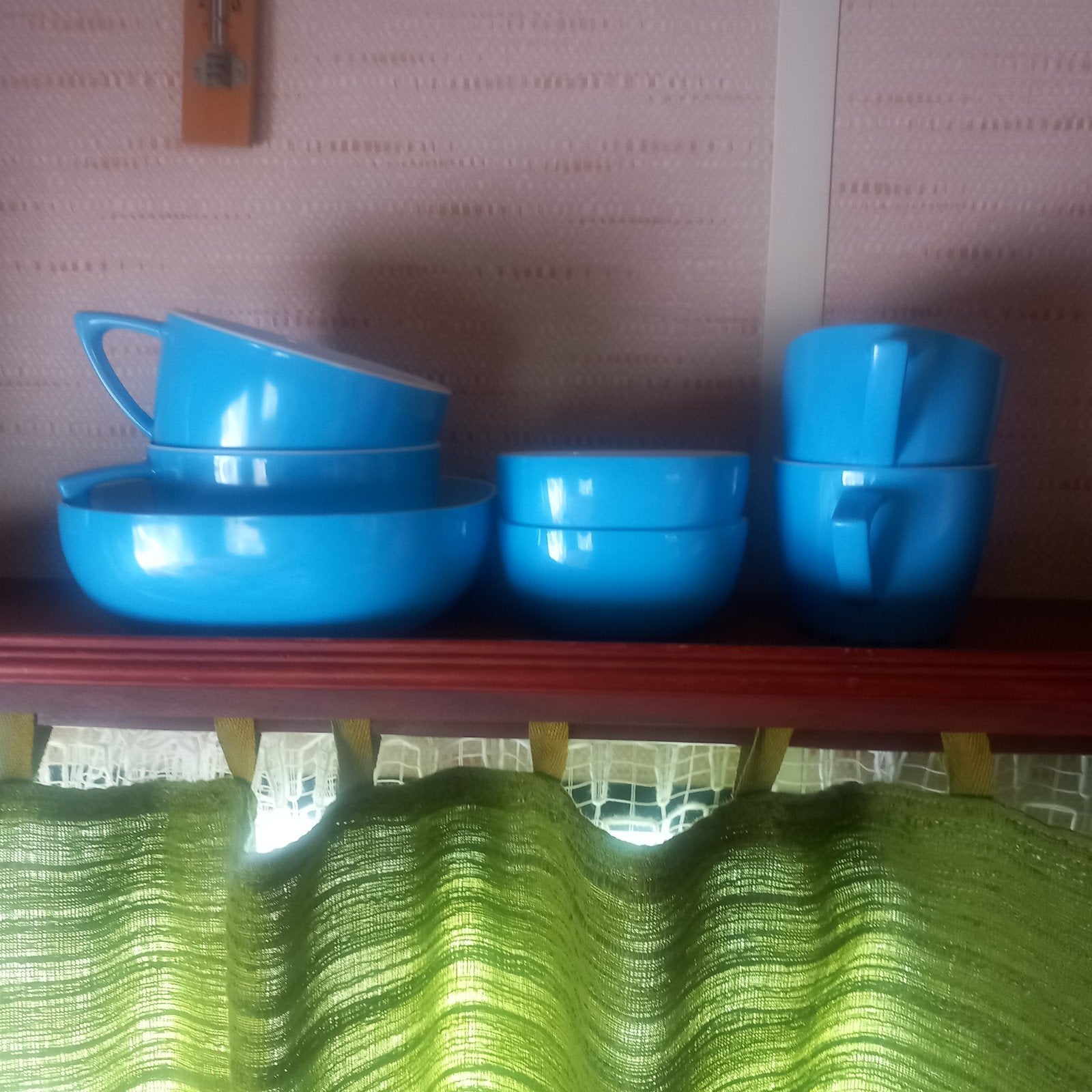 Mepal Rosti campingservies blauw, Ophalen of Verzenden, Zo goed als nieuw