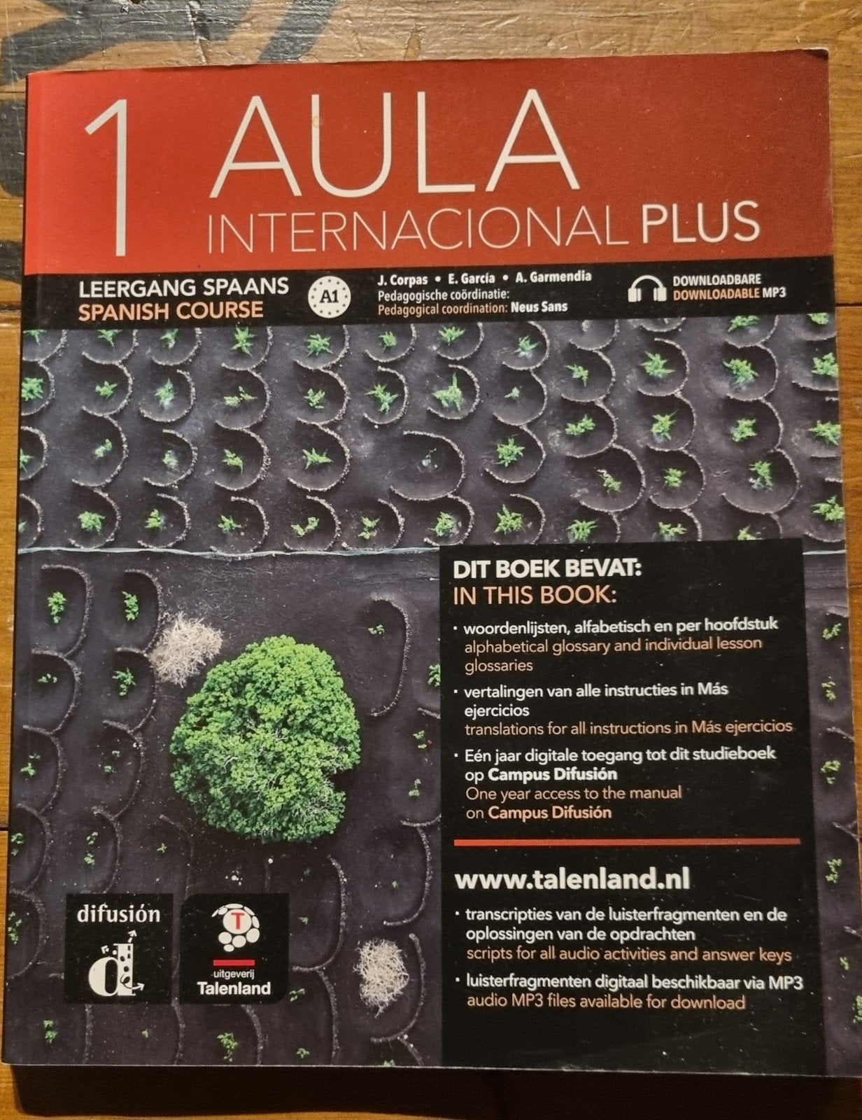 Aula Internacional Plus 1 - Spaans leerboek A1, Ophalen of Verzenden, Zo goed als nieuw, J. Corpas, E. Garcia, A. Garmendia, Non-fictie