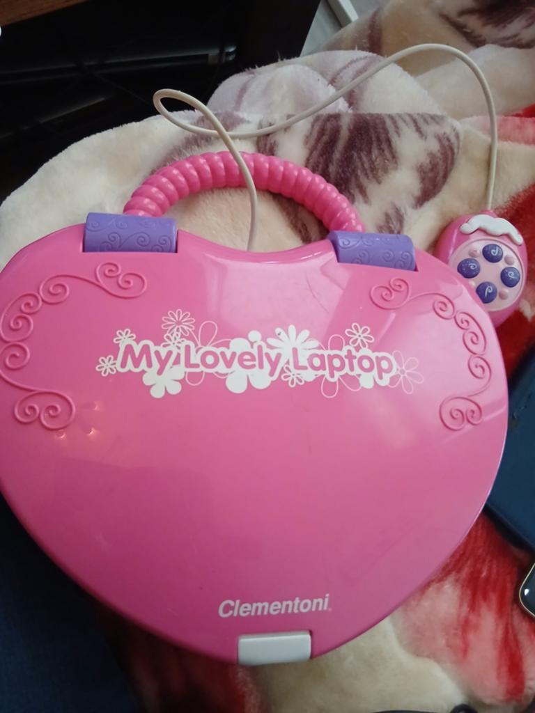 Clementoni My Lovely Laptop - Roze Educatieve Laptop, Ophalen of Verzenden, Gebruikt, Meisje
