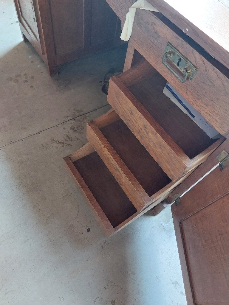 Vooroorlogs bureau, Ophalen, Gebruikt