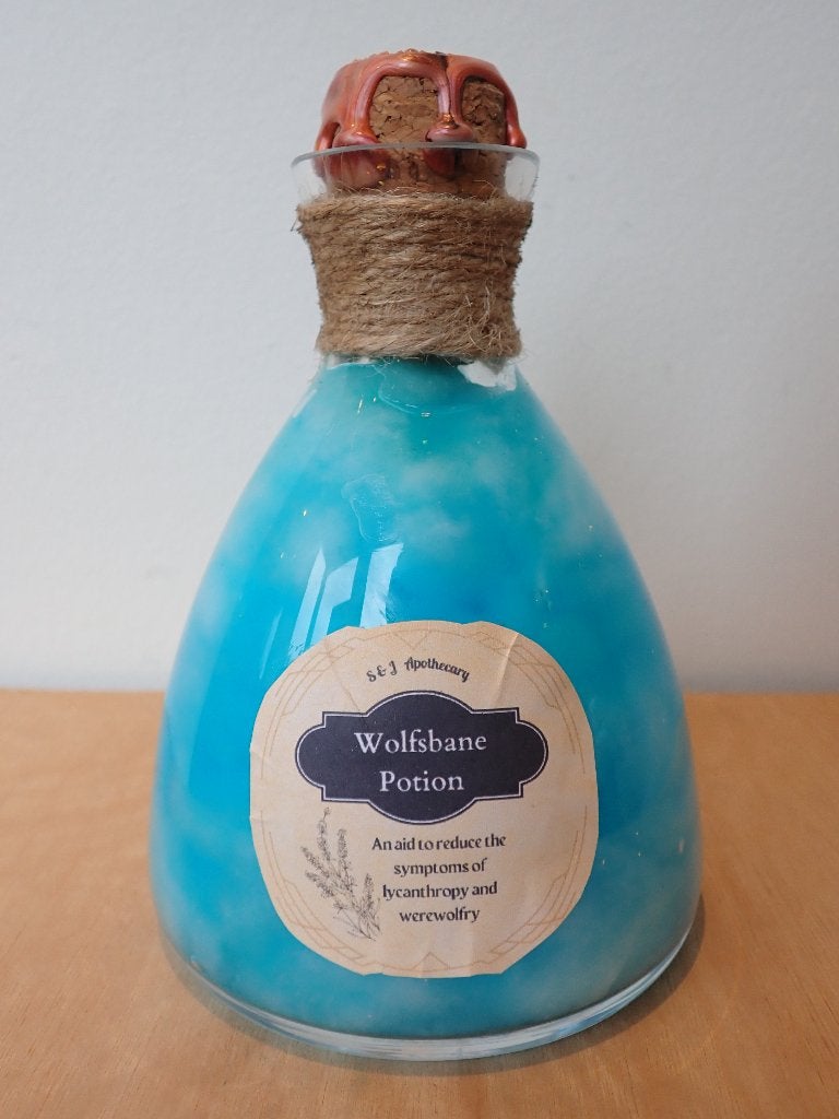 Harry Potter Wolfsbane Potion, Ophalen of Verzenden, Zo goed als nieuw, Versiering, Overige