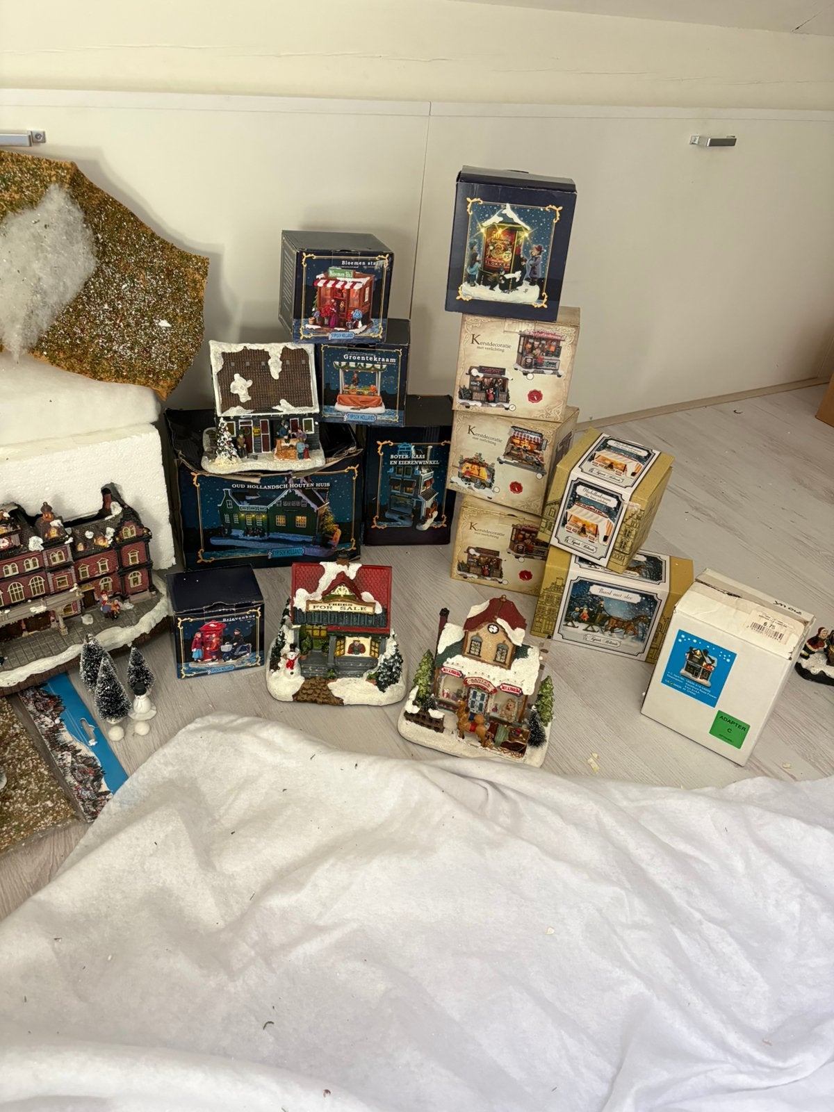 Compleet Kerstdorp, Diversen, Ophalen, Gebruikt