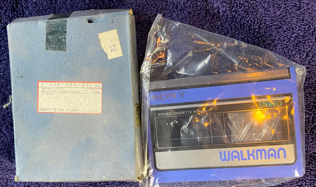 Sony Walkman WM-31 Cassettehouder (Blauw) - Origineel Onderd, Ophalen of Verzenden, Walkman