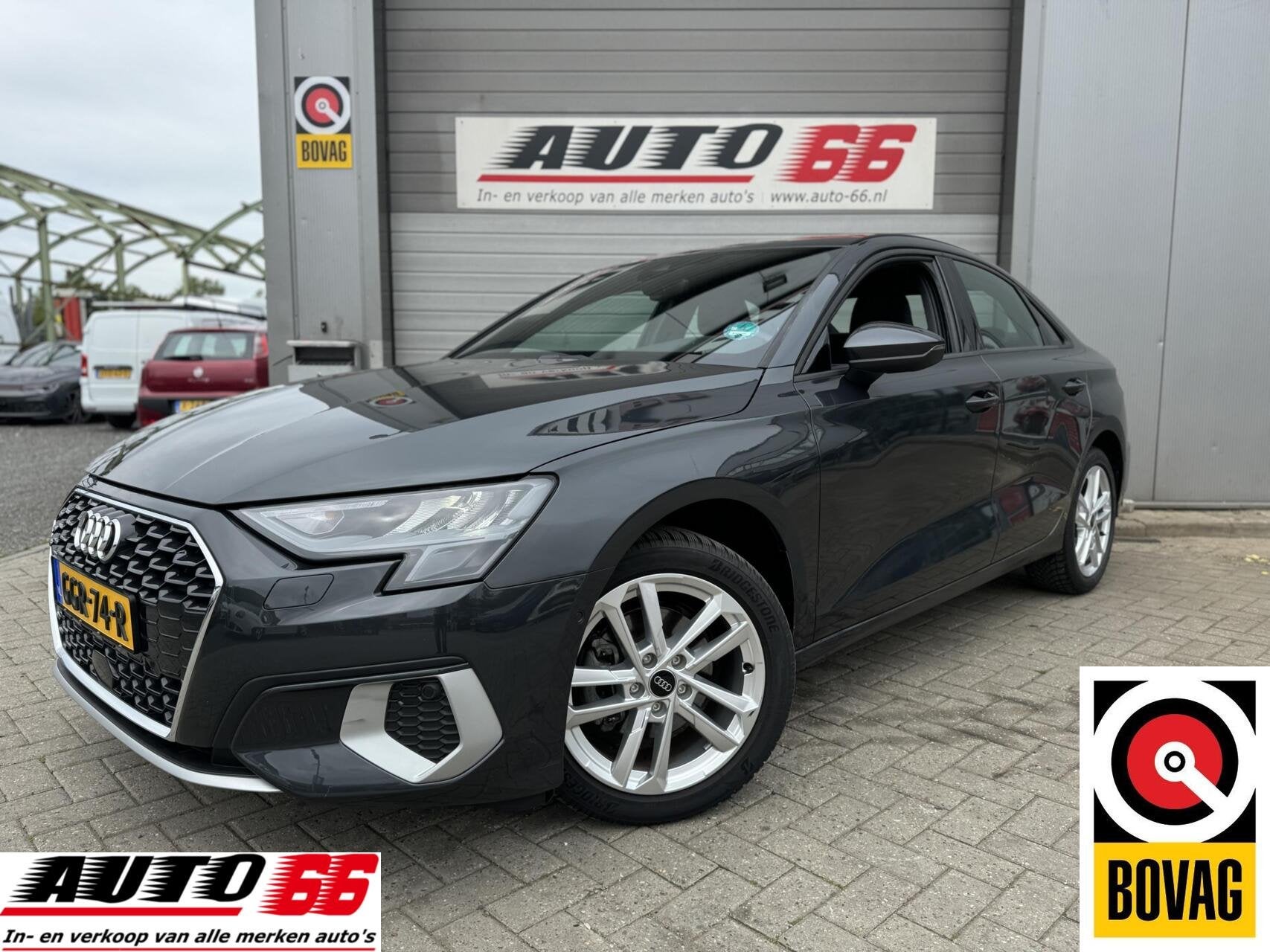 Audi A3 Limousine 35 TFSI S edition TFSI Keyless,Navi,ParkAs, Auto's, Stof, 4 cilinders, Automatische klimaatregeling, Bedrijf