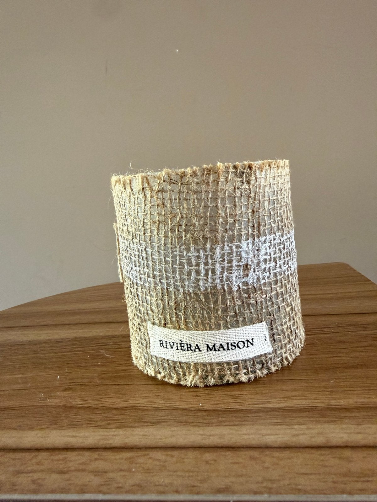 Riviera Maison Stromboli Votive M Waxinelichthouder, Huis en Inrichting, Beige, Waxinelichthouder, Rivièra Maison, Ophalen of Verzenden