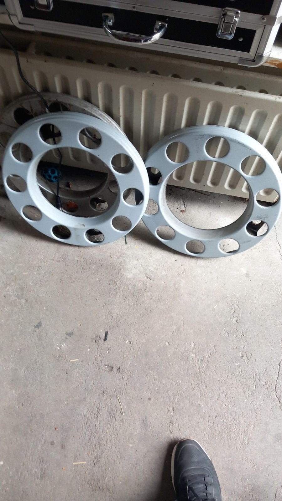 4 x wielringen..., Ophalen