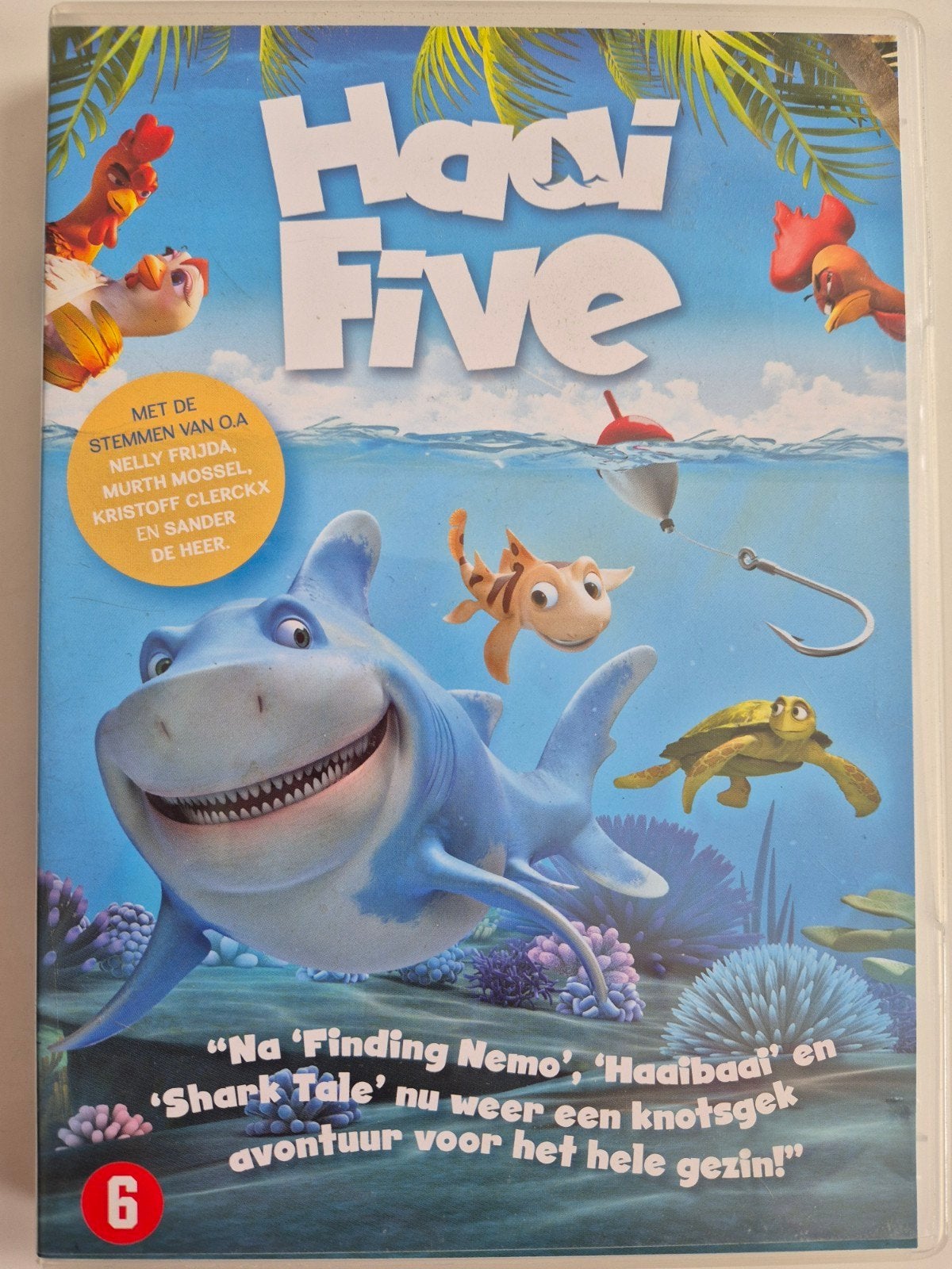 Haai Five DVD - Avontuurlijke animatiefilm voor het gezin, Avontuur, Ophalen of Verzenden, Zo goed als nieuw, Vanaf 6 jaar