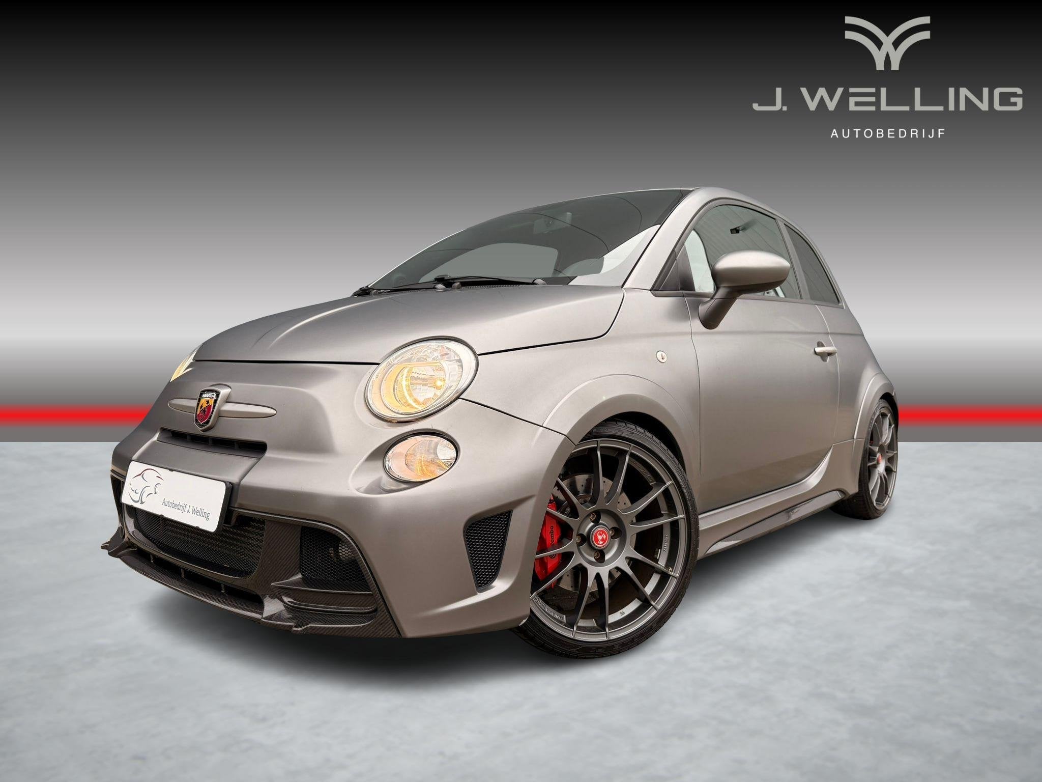 Fiat 500 1.4 T-Jet Abarth Biposto uniek!, Voorwielaandrijving, Gebruikt, Bedrijf, Handgeschakeld