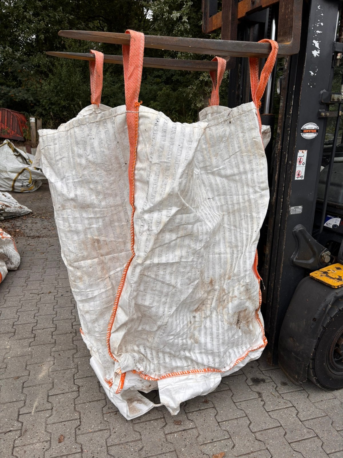 Haardhout bigbag ventilatie bigbag, Minder dan 3 m³, Ophalen