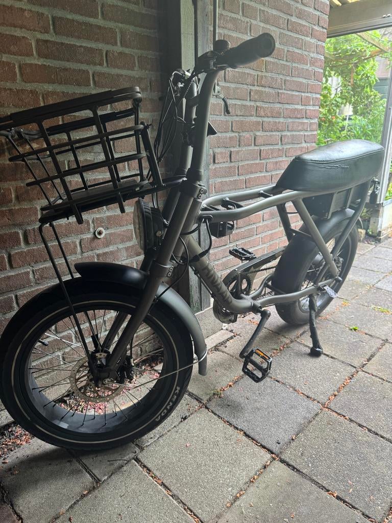 Knaap AMS - incl 2 accu’s + voorrek en mand., Fietsen en Brommers, Elektrische fietsen, Ophalen, Zo goed als nieuw, Overige merken