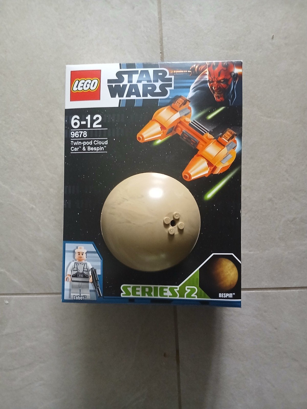LEGO Star Wars 9678 Twin-pod Cloud Car & Bespin NIEUW, Inclusief minifiguren, Star Wars, Lego, Nieuw