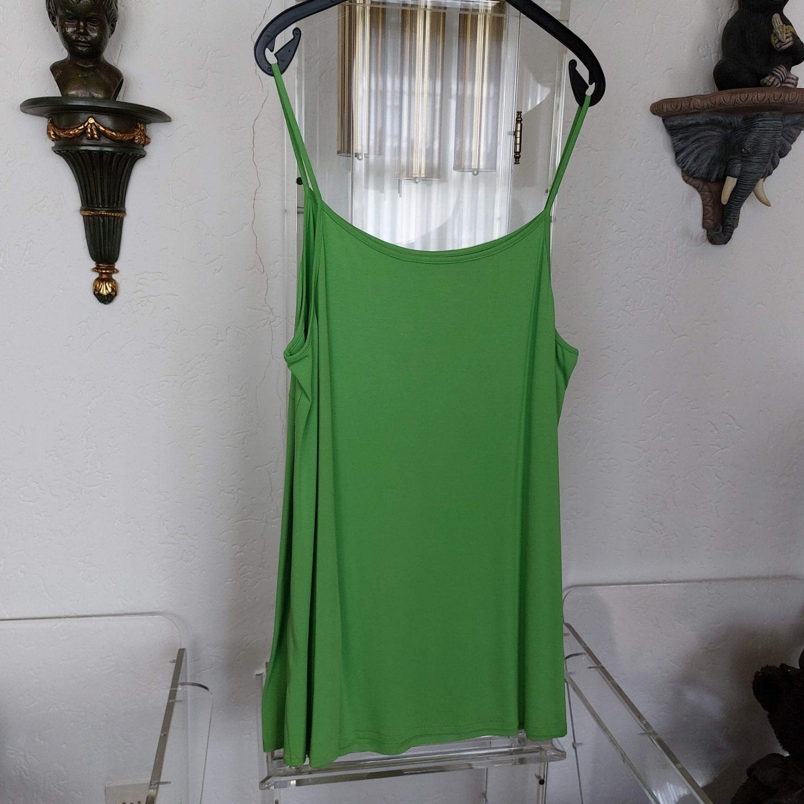 Tuniek van het merk Doris Streich.  Maat 50, Verzenden, Zo goed als nieuw, Groen, Blouse of Tuniek