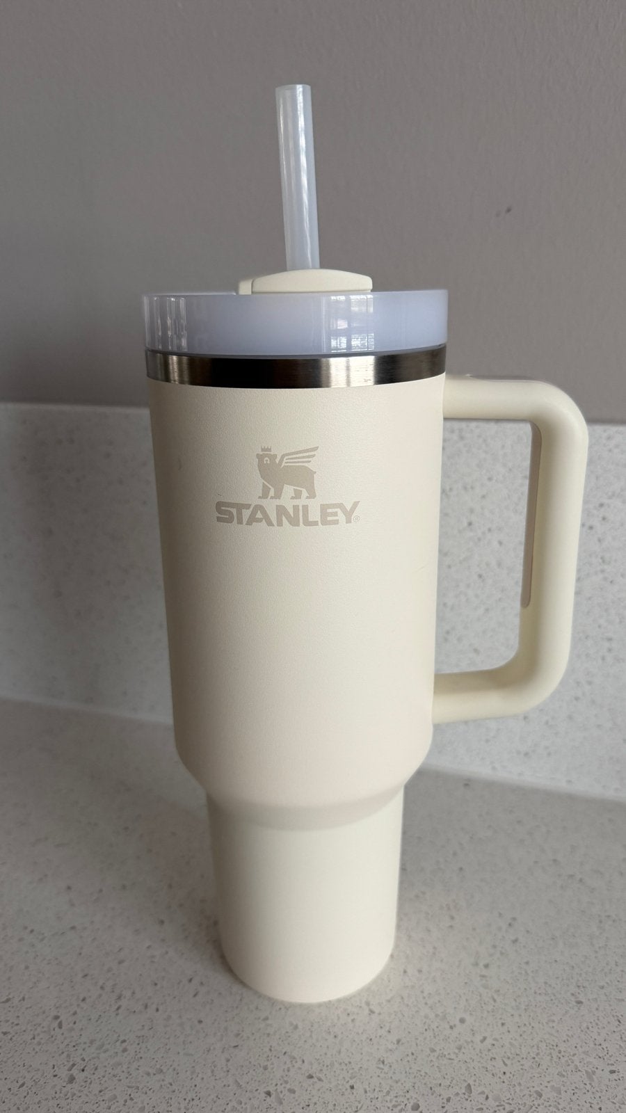 Stanley Quencher Tumbler 1.18L Cream Beige, Beige, Overige typen, Stanley, Ophalen of Verzenden