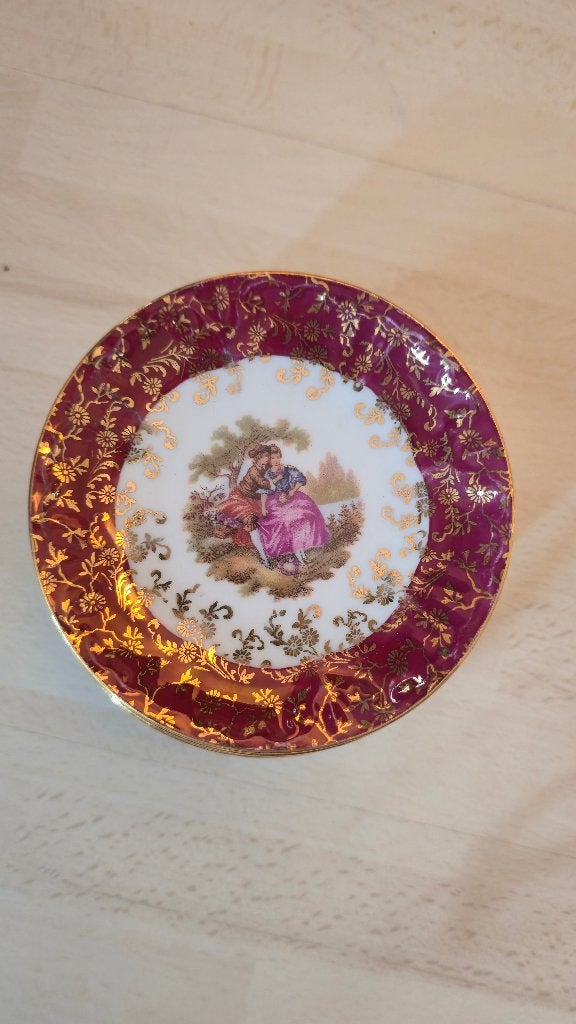 Bavaria Germany Gebaksbordjes, Overige merken, Vintage, Ophalen of Verzenden, Zo goed als nieuw