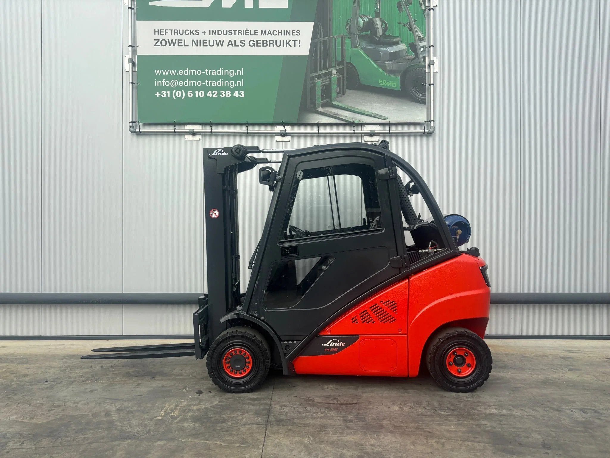 Linde H25 Heftruck Diesel (bj 2013), 2000 tot 3000 kg, LPG, Heftruck, Linde