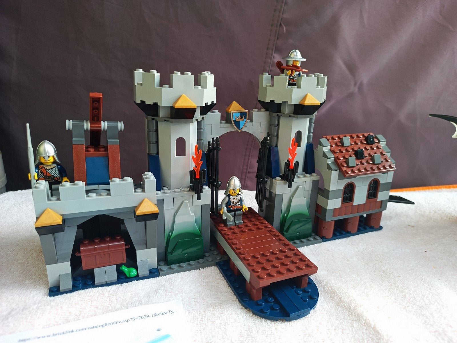 Lego 7029 Castle - Skeleton ship attack, Gebruikt, Lego, Ophalen of Verzenden, Castle