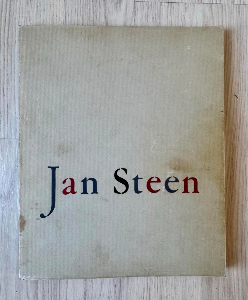 Catalogus Jan Steen Expositie Mauritshuis 1958/1959, Ophalen of Verzenden, Gelezen, Catalogus