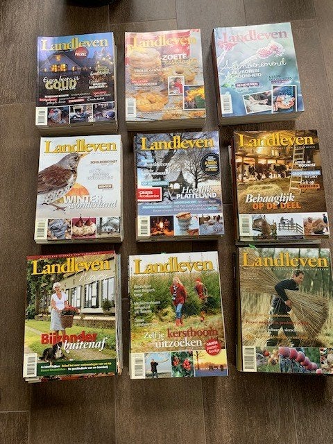 Landleven magazines, Boeken, Ophalen, Zo goed als nieuw